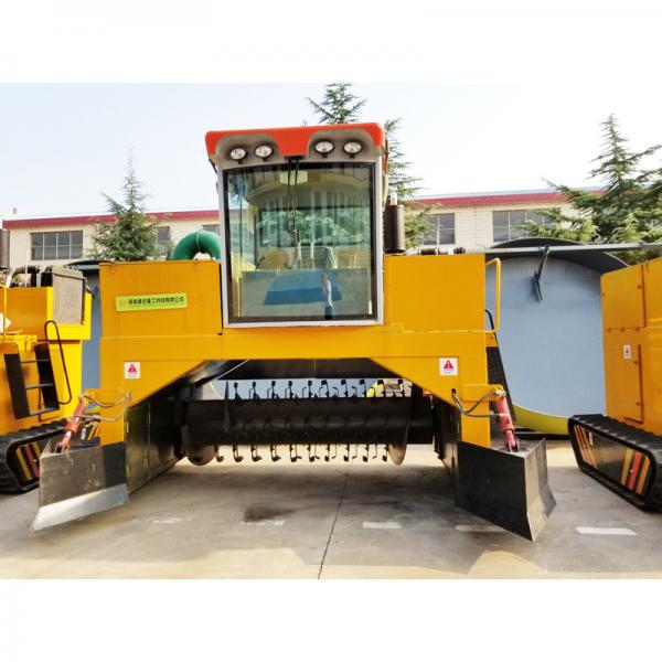 Quality Automatic Crawler Compost Turner Fermented Windrow Composting Machine for sale