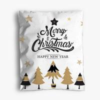 China Double Tape Christmas Poly Courier Shipping Mailing Packaging Bags With Logo factory