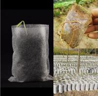 China Horticulture Biodegradable Garden Bags Hydroponics Soil Planter Nursery Pots factory