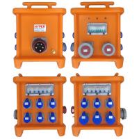 China MK2 Portable Power Distribution 380V 125A Thermoplastic IP66 Custom Power Distribution With Circuit Breakers' Protection factory