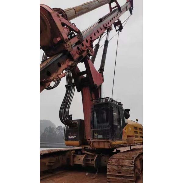 Quality SANY SR285 2018 Used Rotary Drilling Rig 5Rpm-24Rpm Used Water Drilling for sale