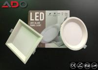 China Recessed Anti - Glare LED Round Panel Light 22 Watt SMD2835 3000K 80Ra factory