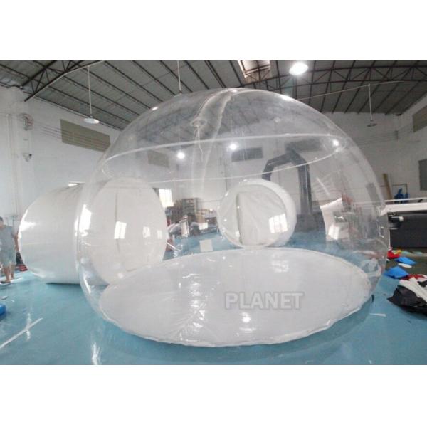 Quality 5m Hotel Inflatable Clear Bubble Dome Tent Logo Customized for sale