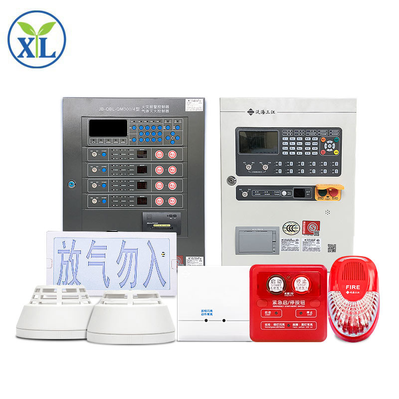 China Security System 2 4 Zone Home Security Conventional Fire Alarm Control Panel Intelligent factory