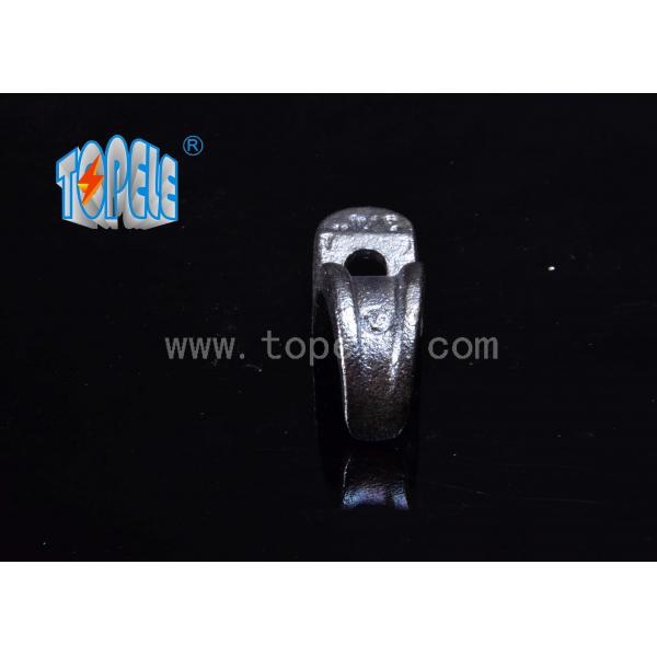 Quality Malleable Iron Pipe Clamp , IMC Conduit And Fittings One Hole Conduit Strap for sale