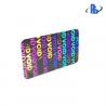 China 3D Holographic Security Labels , Color Changing VOID Hologram Sticker factory