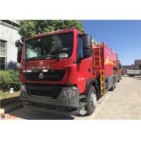 china Powerful Two Seats Commercial Water Pumper Fire Truck 6*4 Drive with Rescue