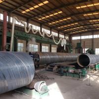 China Bared Black Painting PLS 2 12M SSAW Steel Pipe factory