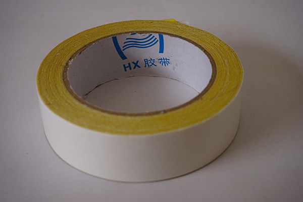 Quality Long Lasting Double Sided Carpet Tape , Curcuma Gamla Paper Carpet Joining Tape for sale