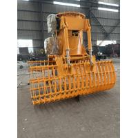 Quality 1.5T - 50T Electric Hydraulic Grab Bucket Double Flap Wood Grapple 7.5Kw ~ 55Kw for sale