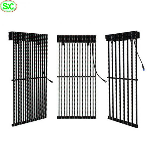 Quality P10 Outdoor Waterproof Led Video Curtain Display , Led Curtain Stage Backdrop Fixed Installation for sale