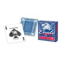 China Bilingual Cartamundi Eagle Marked Poker Playing Cards For Cheating / Magic Tricks factory