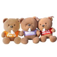 China BOC-HAVE A NICE DAY Plush Tissure holder, paper pumping tray bear toy for sale