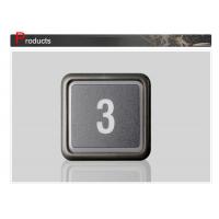 Quality Elevator Hitachi Braille Button / Elevator Push Button Size 39x39 Mm for sale