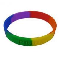 China Color Segmented Silicone WristBand,Factory customized silicone energy bracelets, wristbands and other silicone craft factory