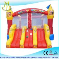 China Hansel fantastic monkey intex inflatable slide in backyard factory
