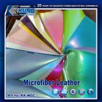 Quality Mildewproof Leather Microfiber Shoe Material Abrasion Resistant Width 54" 55" for sale