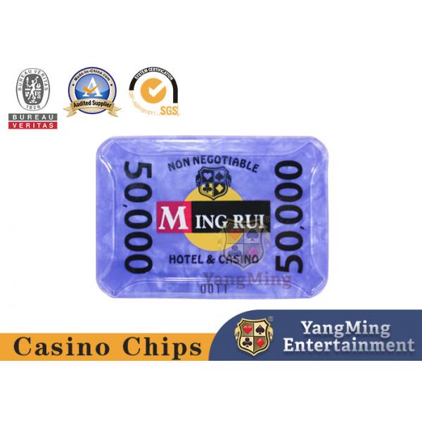 Quality International Casino Poker Chips Acrylic Crystal Set With 760 Chips Carrier for sale