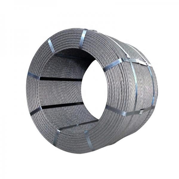 Quality 1860MPa High Tensile 7 Wire Strand Galvanized 12.7mm PC Steel Strand for sale