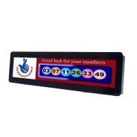 Quality 7.84 Inch Bar Type LCD Display White LED Backlight For Casino Screen for sale