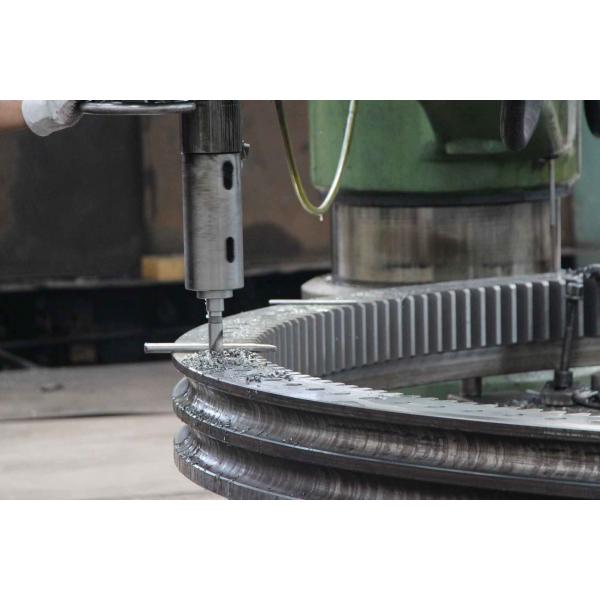 Quality Double Row Slewing Ring Bearing Large Size Turntable For Deck Crane, Wind Power for sale