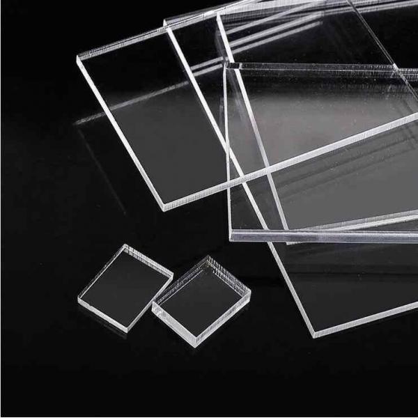 Quality Commercial 1mm 10mm Transparent Acrylic Sheets High Light Transmission for sale