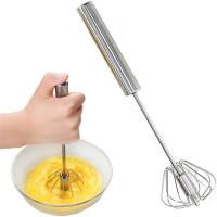 China Home Kitchen Utensils Whisk SS Hand Push Egg Beater Mixer for sale