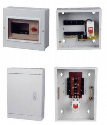 Quality OEM Enclosure Electrical Power Distribution Box 12 Way 6 Way Wall Mount for sale