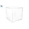 China Artwork Display Acrylic Cube Box , Plexiglass Display Box Elegant And Sturdy factory