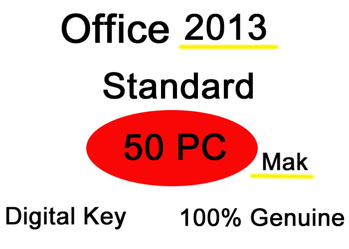 China 50 PC Office 2013 License Key Instant Delivery , Lifetime  Access 2013 Product Key factory