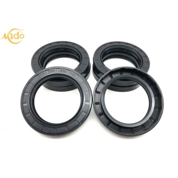Quality Standard Size TC 55 80 12 FKM Rubber Oil Seal For Truck Lorry for sale