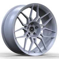 China Grey Customized 20 Staggered Car Alloy Rims For Porsche 911 Turbo 5x130 factory