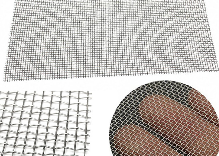 China Twill Weave Stainless Steel 304 Filter Woven Wire Cloth For Sieve factory