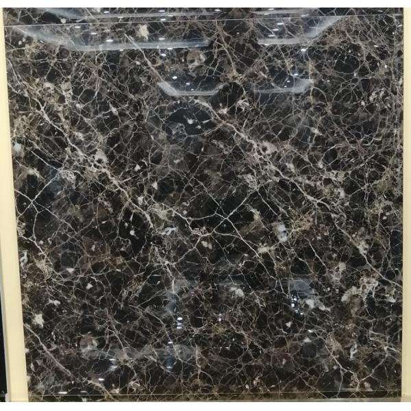 Quality Acid Resistant Dark Ceramic Tiles 800x800mm Rectangular Non Slip Modern Style for sale