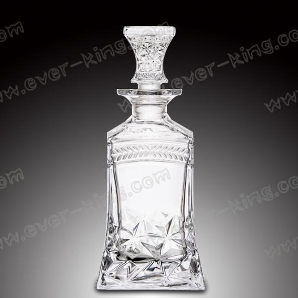 Quality Square Tequila Glass Bottle For Spirits for sale