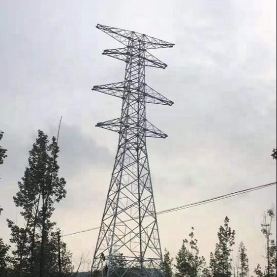 China Site Project Transimission Line Steel Tower Four Legged Electrical factory
