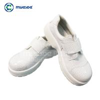 China esd steel toe shoes Industrial white Black anti static conductive ESD Safety clean room esd work shoes factory
