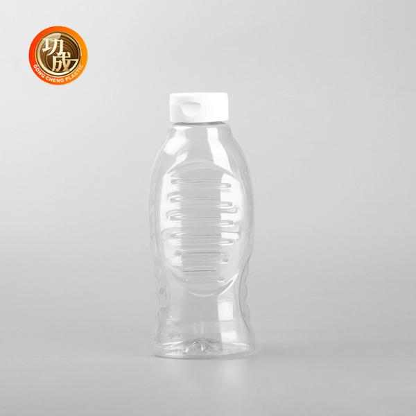 Quality Condiment Plastic Squeeze Sauce Bottle For Hot Stamping Surface Handling for sale