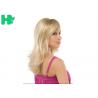 China Stylish Long Wig Blonde Synthetic Hair Wigs , Costume Wig For Women factory