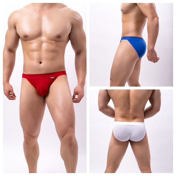 Quality Breathable Mens Briefs Underwear Crotch 3D Pouch Comfortable Underwear For Men for sale