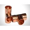China Anti Corrosion Refrigeration Copper Fittings Copper Tee Three Way Coupling factory