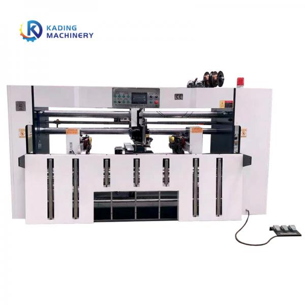 Quality Servo Control Corrugated Box Stitching Machine With Folding Function For Nailing for sale