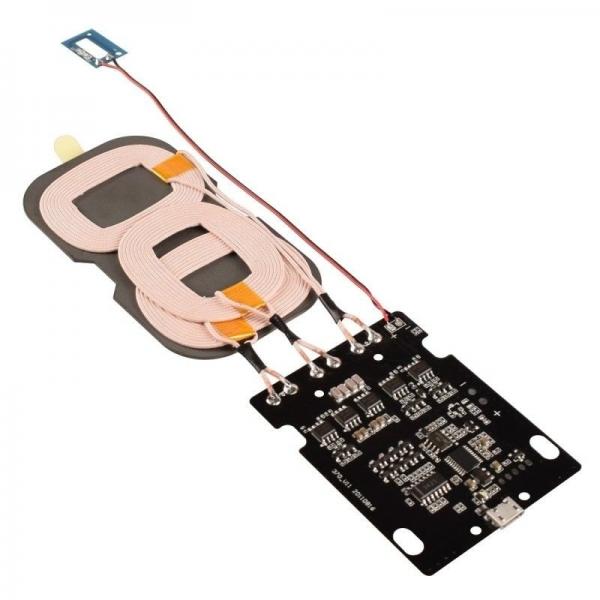 Quality 10W Fast Qi Standard Charging Universal DIY 3-Coils PCBA Wireless Charging Board for sale
