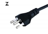 Buy cheap Brazil Inmetro Power Cord international Power Cables For Laptop 3 Pin Plug from wholesalers