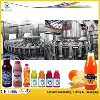 China Stainless Steel Hot Filling Machine , Pulp Juice Filling Equipment factory