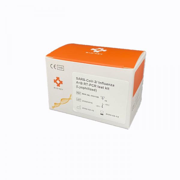 Quality CE Influenza A B Respiratory PCR Test SARS CoV 2 RT PCR Test Kit DNA Enzyme Mix for sale