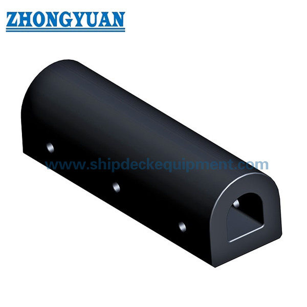 Quality High Energy Absorption D Type Rubber Fender For Ship Marine Rubber Fender for sale