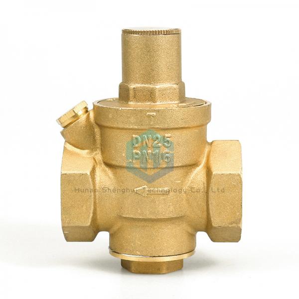 Quality Industrial Brass Pressure Reducing Valve 0-90℃ Temperature Range for sale