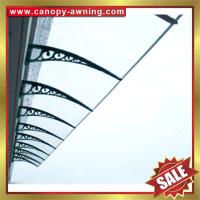 China window door sun rain PC polycarbonate diy Awnings canopy canopies for building construction project-nice house shelter for sale