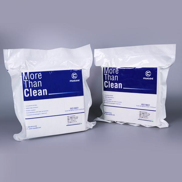 Quality 600pcs Cleanroom Polyester Wipes Lint Free 4 Inch Electronic Wipes For Laptop for sale